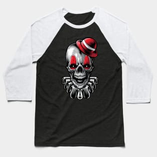 Evil Clown Baseball T-Shirt